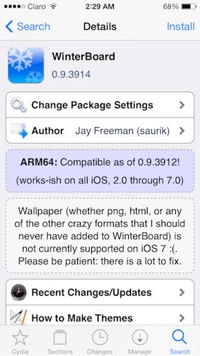 Winterboard Install1 Cambiare, personalizzare, sostituire e scaricare temi per iPhone, iPod e iPad con Winterboard