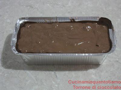 Torrone di cioccolata