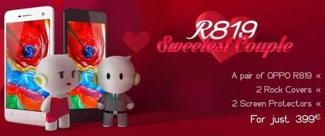san valentino offerta oppo r819 sweetest couple 600x253 San Valentino offerta regalo Oppo R819  smartphone  smartphone android oppo r819 oppo offerte 