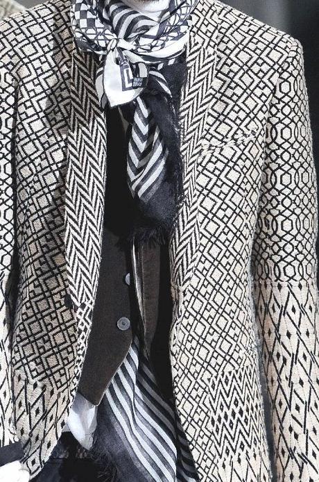 STAMPE, PATTERNS, TEXTURES E DETTAGLI DALLA RECENTE SETTIMANA DELLA MODA DI PARIGI (AUTUNNO/INVERNO 2014/15 MENSWEAR) / 2