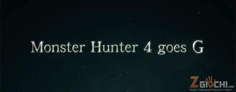 Annunciato Monster Hunter 4G per 3DS