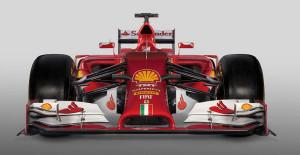 Ferrari F14-T vista frontale