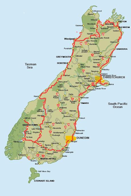 Sottosopra 3: Viaggio agli Antipodi (da Abel Tasman N.P. a Queenstown)