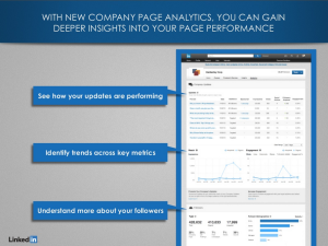 Pagine Aziendali Linkedin: i dati dei nuovi analytics | Flow il blog di Liquid, Alessandro Santambrogio