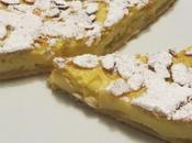 Crostata crema alla vaniglia, mela verde cannella