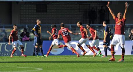 Verona-Roma, il film della partita