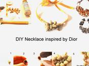 necklace inspired Dior!