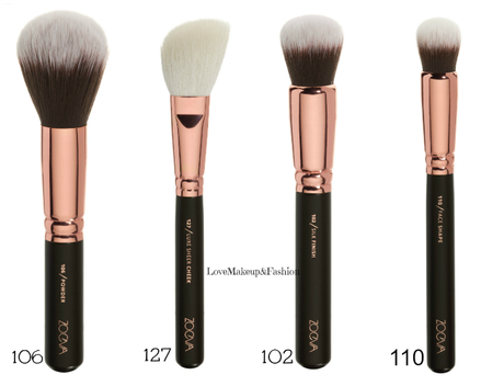 Preview Zoeva / New Single Brushes & Rose Golden Luxury Kit