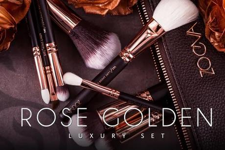 Preview Zoeva / New Single Brushes & Rose Golden Luxury Kit