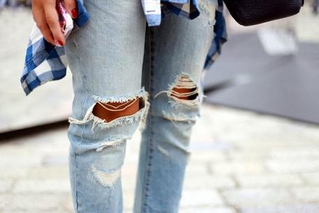 Extra Fashion Tips: brandelli di jeans