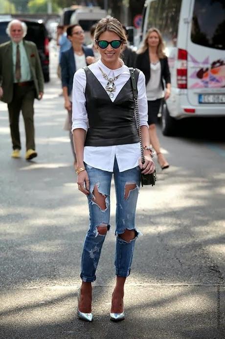 Extra Fashion Tips: brandelli di jeans