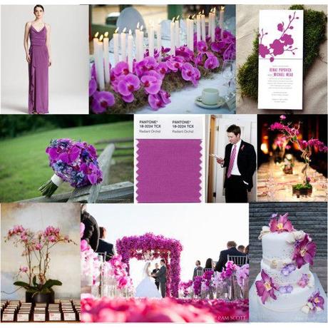 Radiant Orchid Matrimonio Wedding Lilla