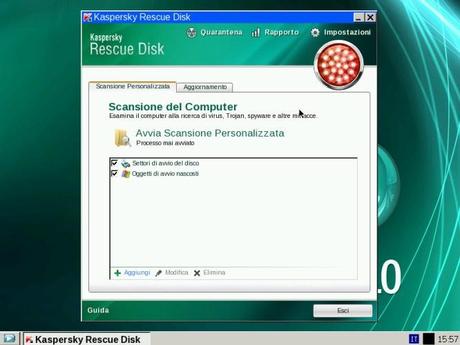 avkj Kaspersky Rescue Disk 10: Ripristinare il PC dopo uninfezione da Virus se Windows non si avvia