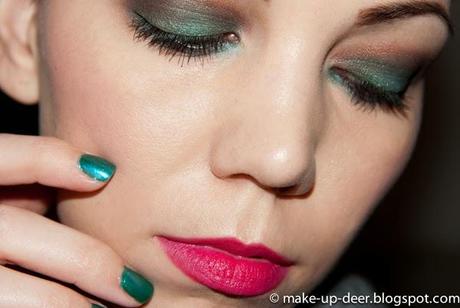 The Great Gatsby inspired makeup with MAC Pleasure BOMB