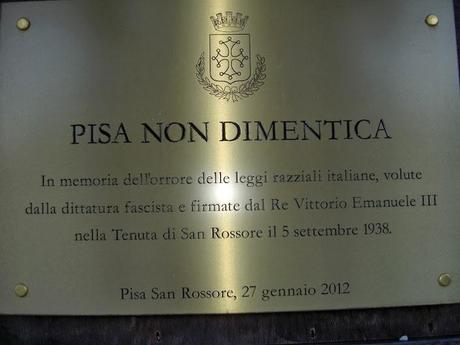 27 gennaio: il Giorno della Memoria (Pisa non dimentica e... Memory Sharing)