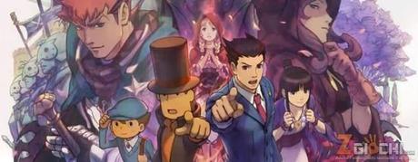 Professor Layton vs. Ace Attorney - Svelata la box art europea