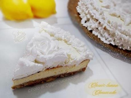 Re-cake: Classic Lemon Cheesecake