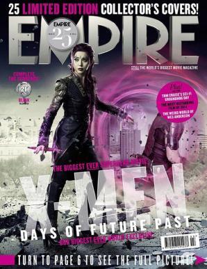 Xavier e Blink sulla cover di Empire X Men: Giorni di un Futuro Passato James McAvoy Fan Bingbing Bryan Singer 