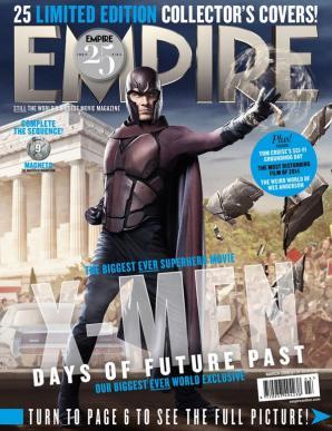 Magneto e Quicksilver sulle cover di Empire X Men: Giorni di un Futuro Passato Michael Fassbender Evan Peters Bryan Singer 