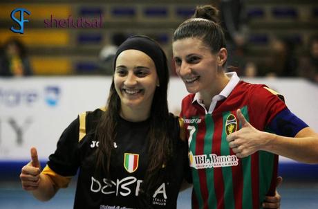 Sarita Moreno ed Ampi, stelle spagnole nella serie A italiana di calcio a 5 femminile