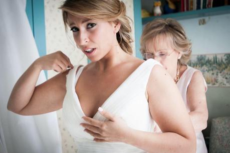 Stile ed eleganza per un reportage di matrimonio tutto al femminile