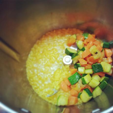 Risotto speziato alla curcuma