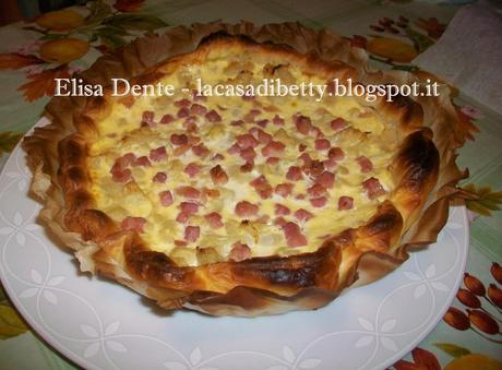 Quiche Cavolfiore e Pancetta