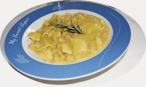 zuppa di ceci e maltagliati con secuquick amc