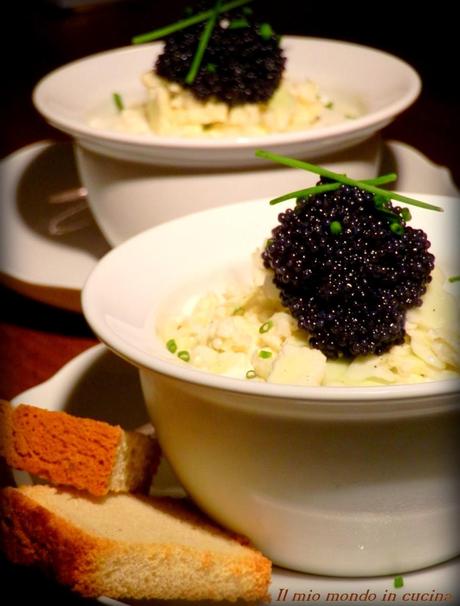 MOUSSE DI CAVOLFIORE CON UOVA DI LOMPO