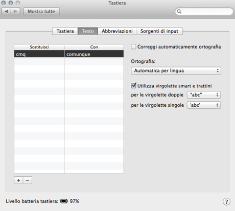 Screenshot 2014 01 28 10.12.14 556x500 Come disattivare la correzione automatica in OS X Mavericks   Guida iBennyNews