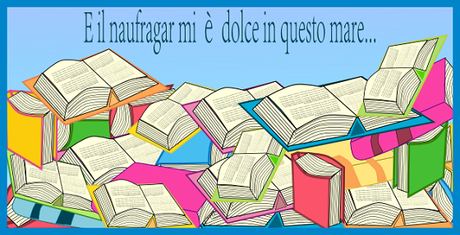 La montagna di libri disegnata con Inkscape