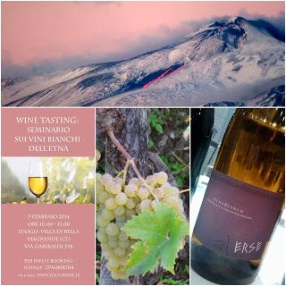 Al seminario sui Bianchi dell’Etna anche ERSE 2012, Etna DOC di Tenuta di Fessina. Conduce l’enologo Pietro Di Giovanni