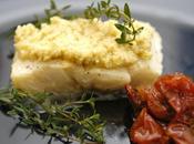 ricetta fantastica: baccalà bruschettato paté carciofi, santoreggia pomodorini semi secchi