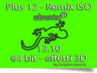Ubuntu 13.10 Plus12 Remix 3D ISO 64bit