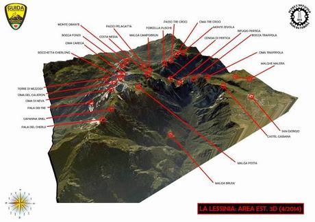 La Lessinia: area est 3D (4/2014)