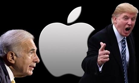 y783 Apple   azioni in ribasso, Trump critica e Icahn compra...