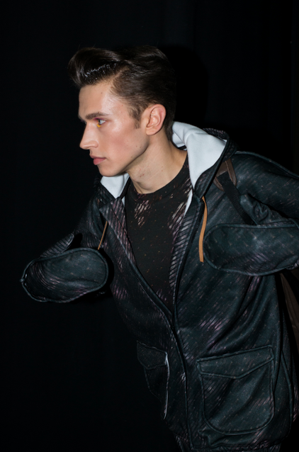 Milano Moda Uomo Reportage: Julian Zigerli Fall/Winter 14-15 FashionShow.