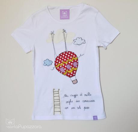 Una Mongolfiera su una T-Shirt