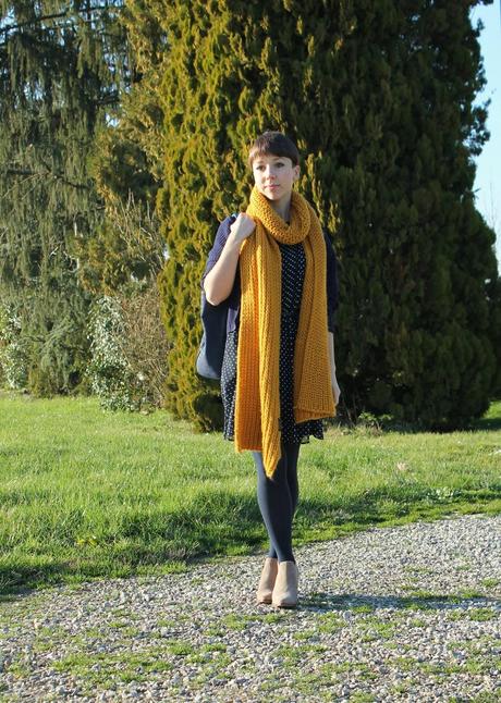 Mustard scarf