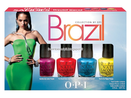 OPI, Brazil Collection Spring 2014 - Preview