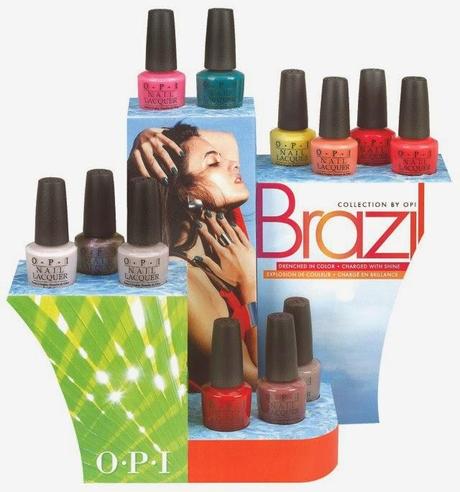 OPI, Brazil Collection Spring 2014 - Preview