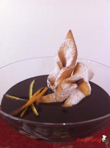 chiacchiere e sanguinaccio