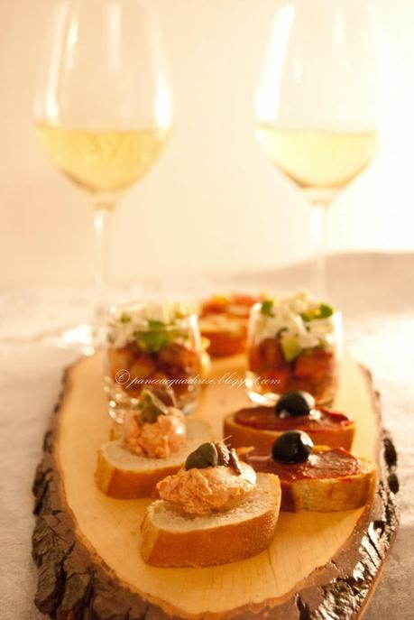 Aperitivo innamorato al pomodoro