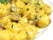 Gnocchi allo zafferano funghi porcini…sapori colori d’autunno!