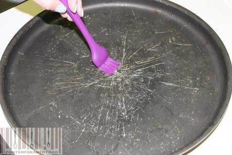 realizzazione contenitori con carta forno per gratin contemporaneo food Risotto di scampi al cartoccio con melanzane e mozzarella