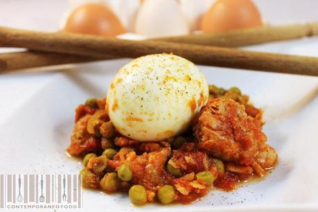 uova tonno piselli ricetta contemporaneo food Uova tonno e piselli: il classico che non delude mai!