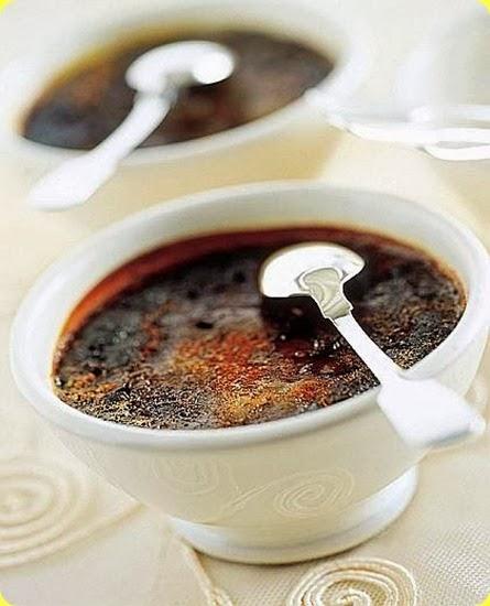 Cocottine di crème brûlée al cioccolato fondente