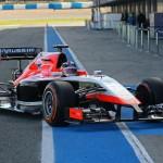 La nuova Marussia MR03 debutta ai test di Jerez