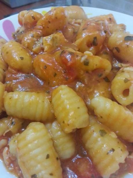 Gnocchi d'acqua e farina