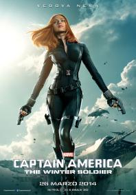 Captain America: The Winter Soldier   I character banner italiani Scarlett Johansson Samuel L. Jackson Joe Russo Frank Grillo Emily Van Camp Captain America: The Winter Soldier Anthony Russo Alberto Baldisserotto 